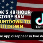 TikTok 48-hour ban USA