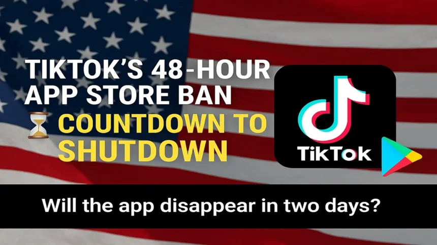 TikTok 48-hour ban USA