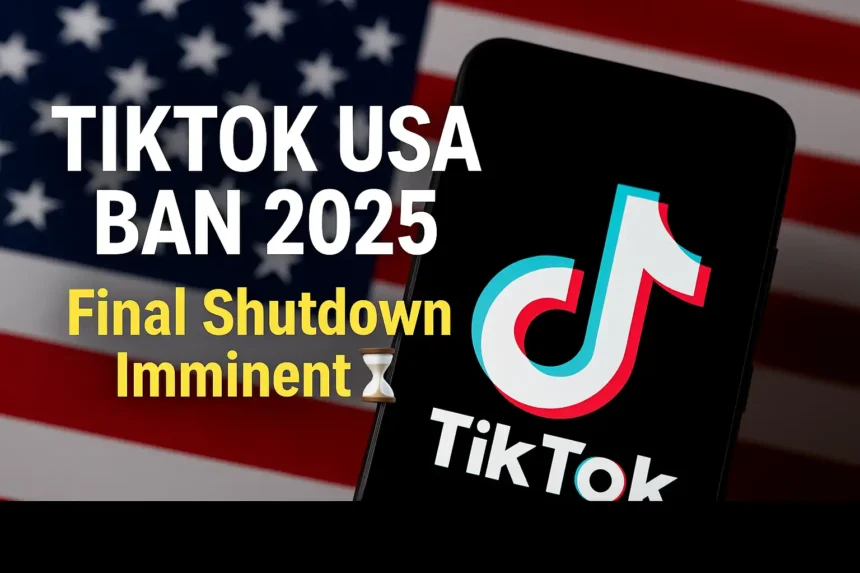 TikTok USA Ban 2025