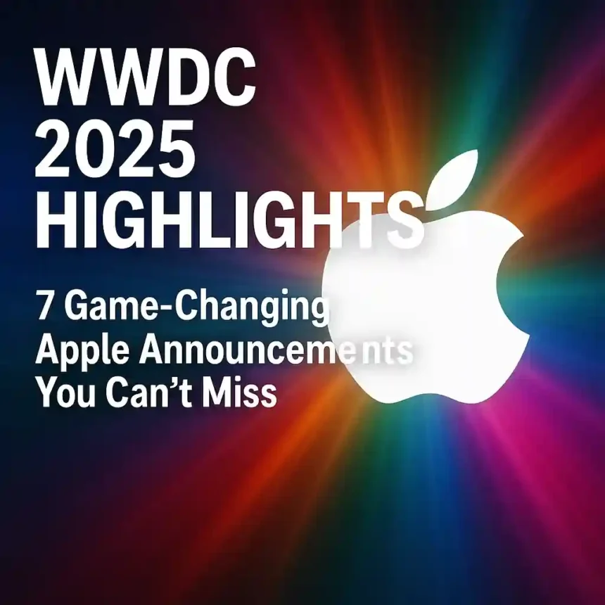 WWDC 2025 Highlights Apple Event Recap