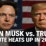 Elon Musk vs Trump 2025