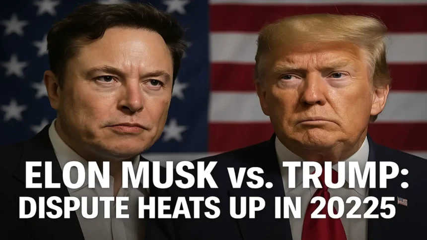 Elon Musk vs Trump 2025